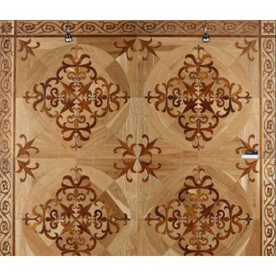 Huzhou Roman Style Wood Parquet Flooring for Living Room From China Supplier