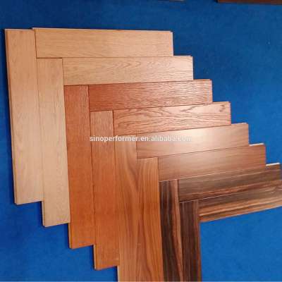 Fish scale parquet flooring for custom room of hall made in china