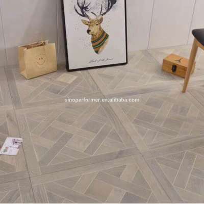 Euro oak parquet wood flooring forliving room from huzhou