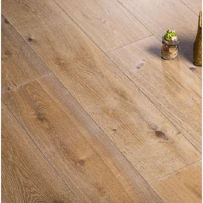 Virginia Mill Works Engineered  9/16" x 7-1/2" Whispering Wheat Oak Engineered Hardwood Flooring